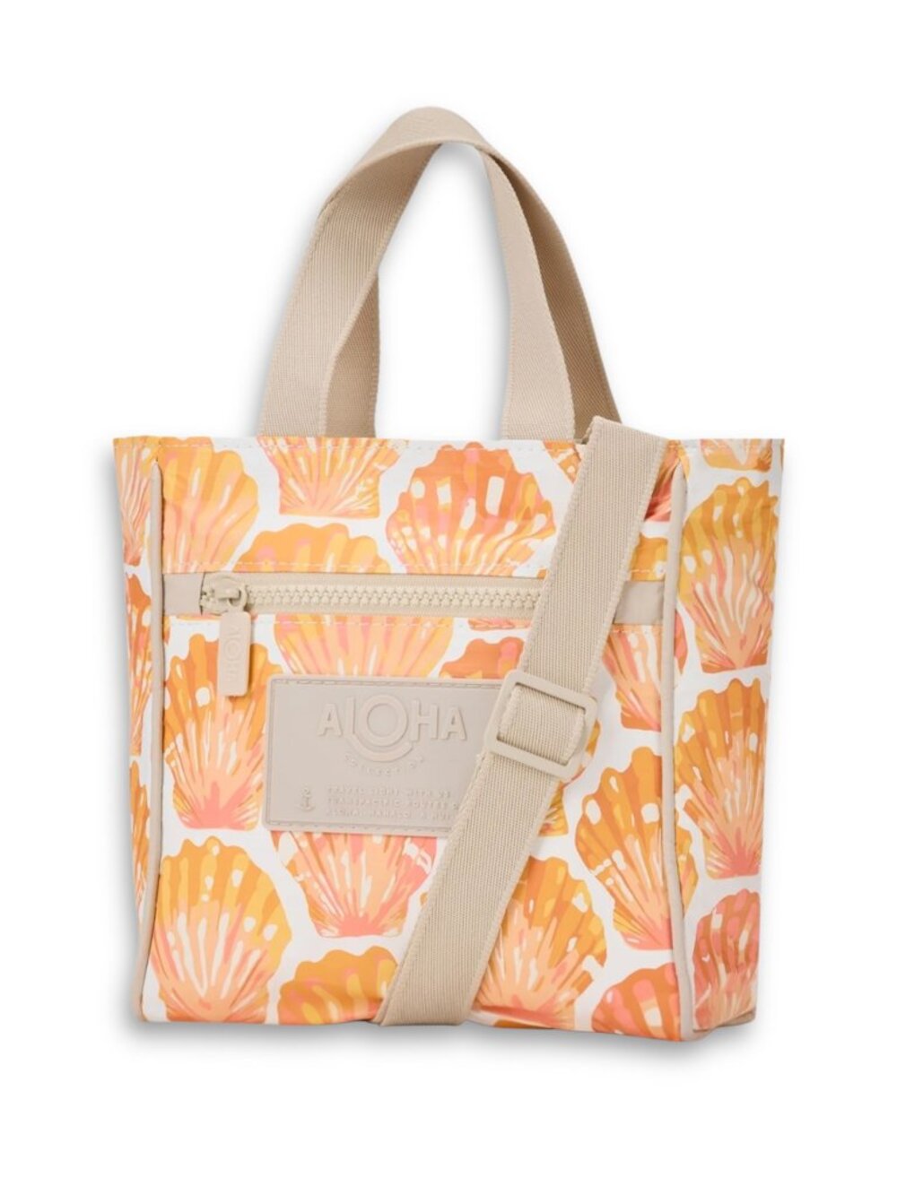 ALOHA Collection—Crossbody Zipper Tote—Limited Edition Sunrise Shells *NWT*